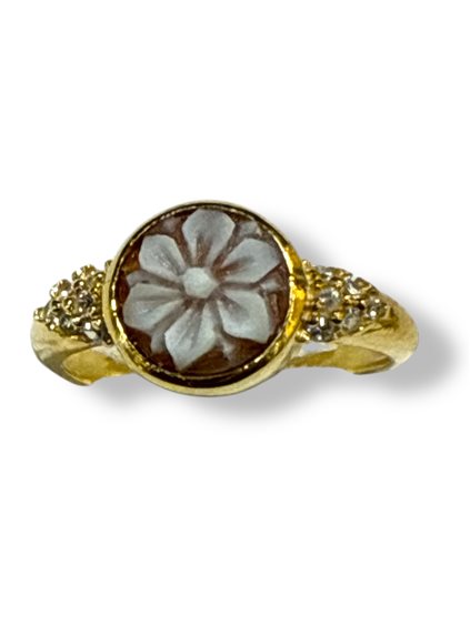 Ringe Mandile 1922 Dame Cammei  in Silber Conchiglia 2KK64180 - 2KK64180